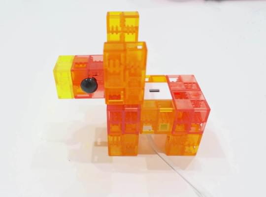 ロボットコース基本編：トナカイの作品例