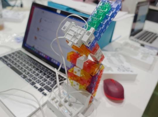 ロボットコース発展編：ルーレット作品の例