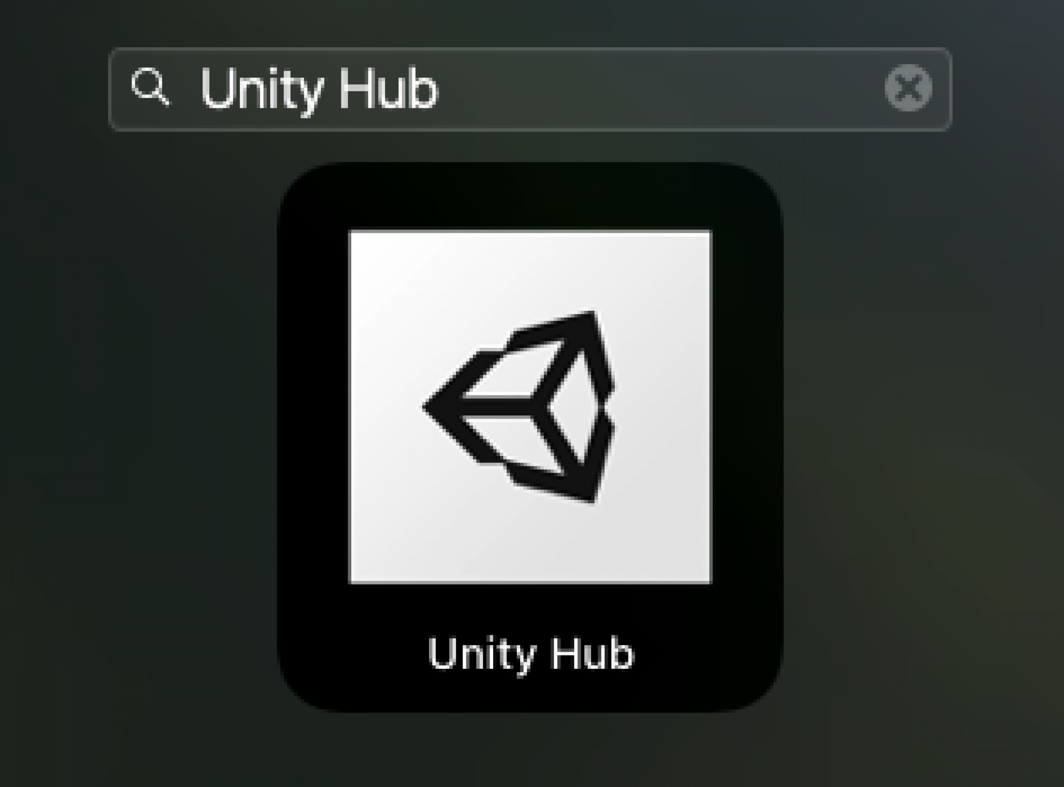 Unity Hubの起動
