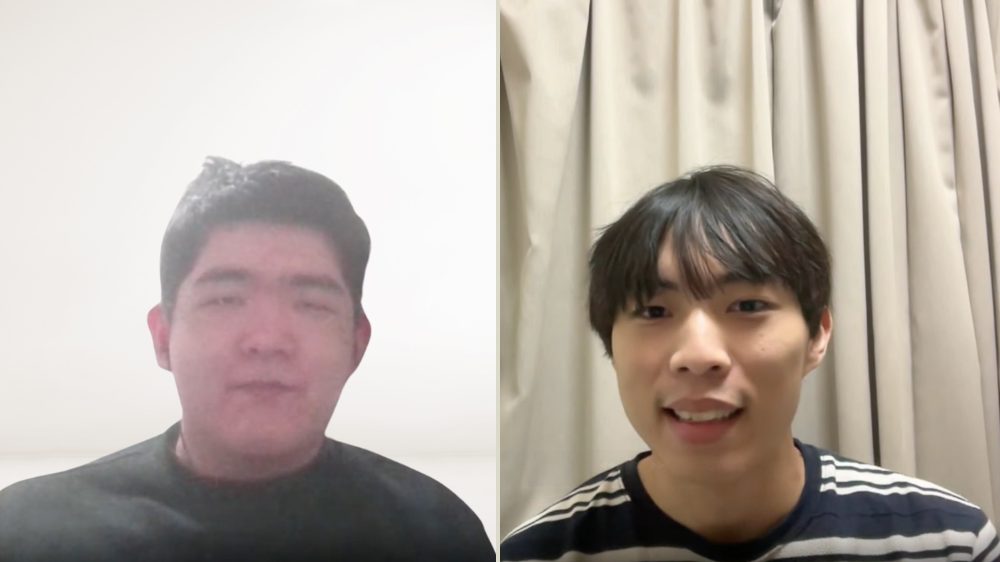 佐野さんと担当メンターの松本先生